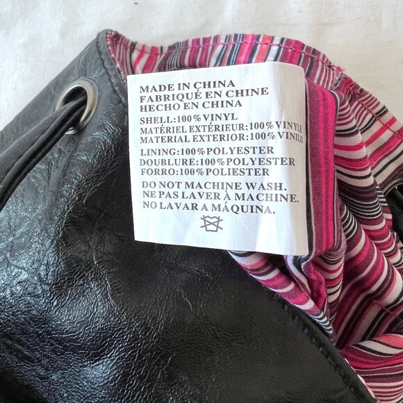 American Eagle Black Large Quilted Backpack Style Bag, Like New! - Picture 13 of 13